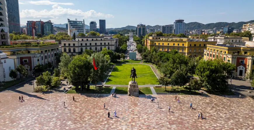 Tirana: Where colorful traditions meet a modern awakening.