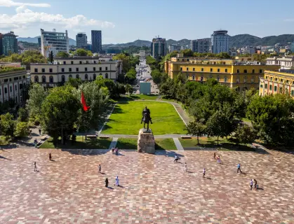 Tirana: Where colorful traditions meet a modern awakening.